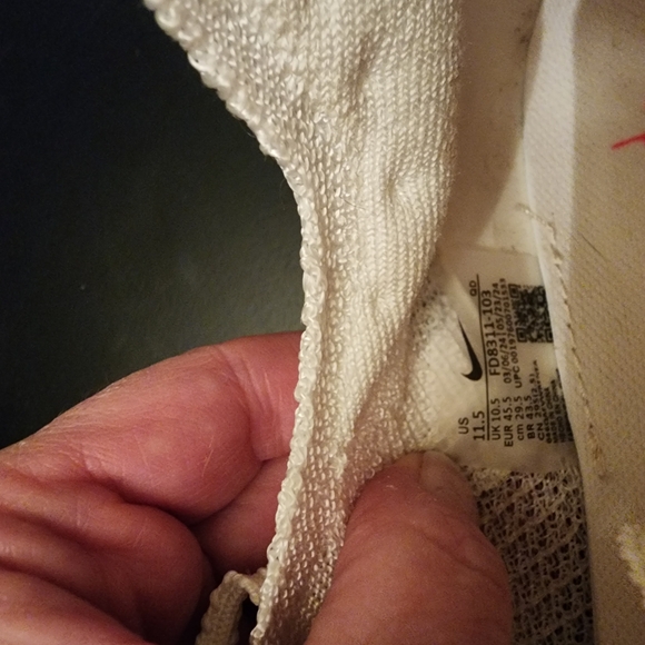 Nike White and Black Athletic Shoes - Picture 4 of 5